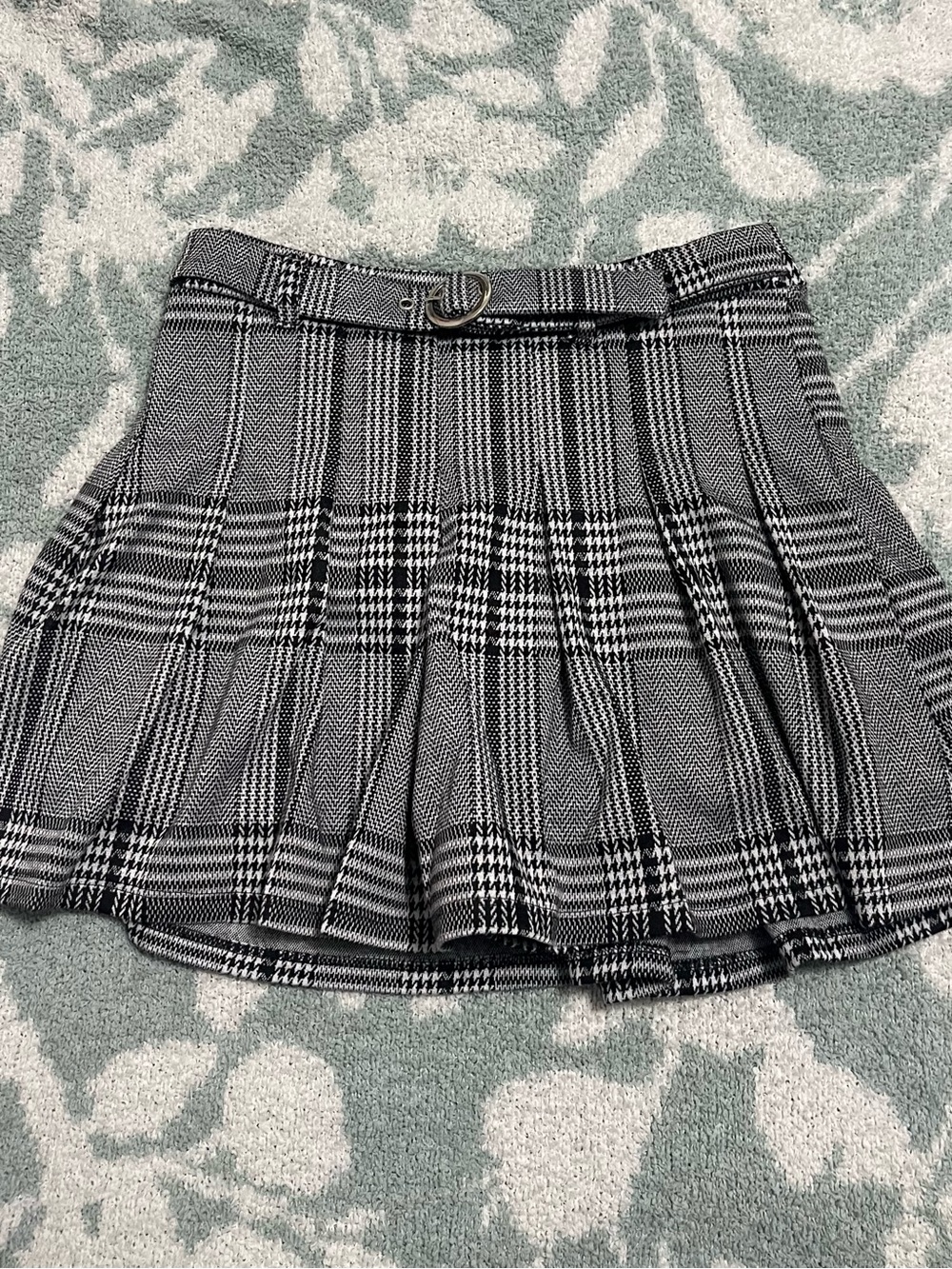 Haute Monde plaid skort